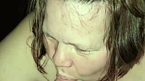 Who wouldn't suck these huge preggo milf tits?!