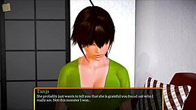 Big ass tits game tempts erotic family playtime