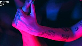 First Time Big Feet Worshipped and Licked Teasingly