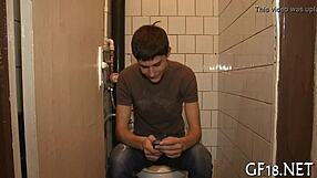 ever stared at a brunette teen couple's hardcore cash fuck session?