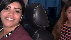 Gas station attendant can't resist shoving cock into slutty girl's wet hole outdoors