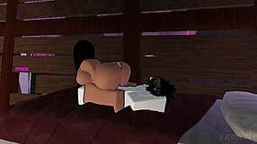 lightskin bitch begs then gets monster cock deep