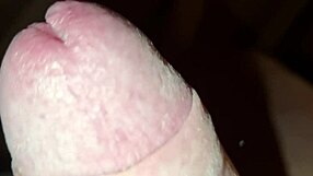 amateur handjob from her on my huge cock spraying tons of cum