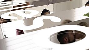 Bellesa blind date Ashley Lane Tyler Nixon reality interview turns orgasm squirting sex casting clothes ripped.