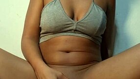 i play with my tiny clitoral vibrator alone and squirt twice now