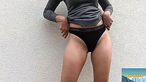 I'm filming you riding my cock outdoors, sexy wife