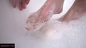 skinny cecelia taylor, wanna see me ride this sudsy monster cock in bathroom?