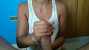 Mi Novia CHOKES on My HUGE COCK and Swallows Every Drop