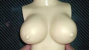 A dolly winces in pain yet craves my cock stretching her tiny tight vagina deep