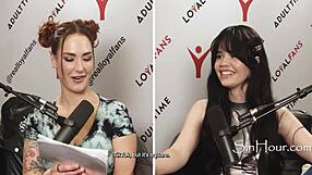 we're just clowns here so jerk it to us ana foxxx alison rey yhivi reagan foxx!