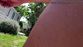 Nude morning hike through crowded campsite flashes all