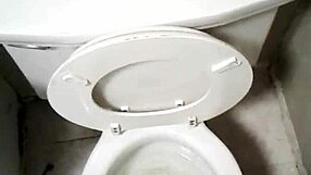 nude model showers after piss from her naughty picture session