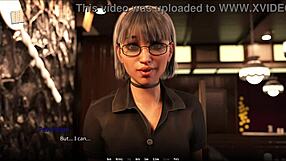 big tits bounce wildly during intense gaming fuck session