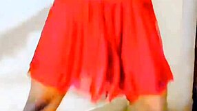 shemale sissy spreads legs in bathroom and pisses all over own curvy body