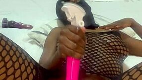 Massive Vibrator Pounds My Pussy Hard!