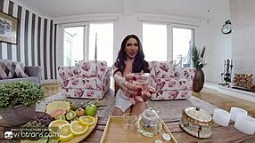 Busty brazilian shemale blowjobs anal fucks retreat house