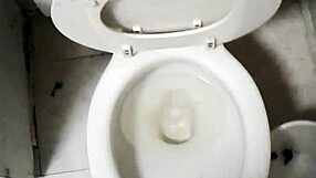 nude model showers after piss from her naughty picture session