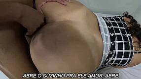 how nervous was he ripping clothes for her first bbc anal?