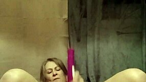 french housewife slave bound endures pins and belt whips in auto session