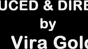 Beautiful Busty Blonde's Oiled Tits Fucked and Cummed On