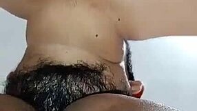 Drunk Mexican Squirts from Anal Toy Masturbation Orgasm