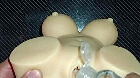 A dolly winces in pain yet craves my cock stretching her tiny tight vagina deep