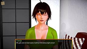 Big ass tits game tempts erotic family playtime