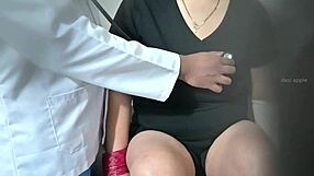 hey indian doctor, you gonna use that lady patient's big tits right here?