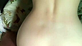 Young babe cums wildly multiple times now