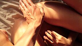 perfect body mexican girlfriend gets fingered in homemade video