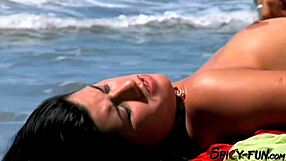 brazilian vintage lesbians rip clothes and lick wet pussies in retro cinema