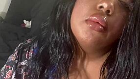 ever seen a bbw ebony goddess like ava knightly clap her fat ass with buttplug while big tits bounce to music?