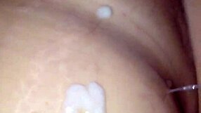 pregnant belly shakes as cum loads blast from intense fingering orgasms