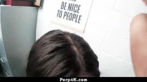 i had no choice but to bend over ride and suck for the guards at the shop