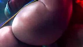 Chun-Li PUSSY POUNDED While C-Viper RIDES COCK in Wild DP Compilation!