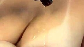 Emanuelly Raquel Oils Big Tits Dirty Talking Latina Exhibitionist Boobs Flash