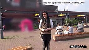 adorable czech teen seduced stripped fucked pov in shopping center
