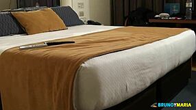 Latina milf begs for deep penetration pleasure in front of watching cuckold