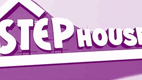 hey family why is this hot bimbo milf fucking everyone in the house?