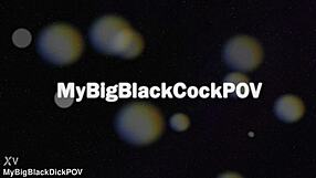 Vintage Janet Alfano Takes Brutal Anal POV Pounding with Big Black Cock and Facial