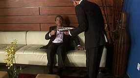 tiffany taylor's perfect milf body bent over doggystyle in fishnets gets fucked hard