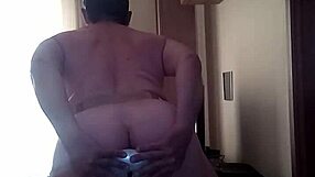 Femdom deepthroats bound slave cock then spanks toes hard!