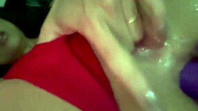 Bold Latina Amateur Pounds Ass with Huge Dildo on Valentine's Day Mexican Masturbation Toys Beauty