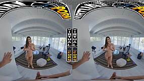 Stepsister Mae Milano Stuffing Stepbro's Dick in Mouth Bent Over Doggystyle Handjob Moaning Blowjob