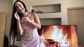 petite japanese-brazilian alice hernandez rides interracial cock like a pro