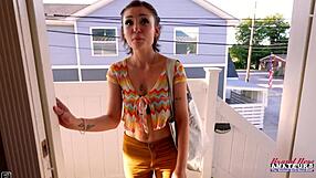 short haired coed wendy sucks juicy cock pussy hammered hard