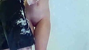 having fun fucking that hung guy nice and hard right in the motel