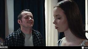 yo ai girlfriend alice ross turns into real sex doll frozen bent over for cum in pussy pounding