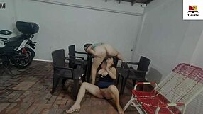 Horny Latina Neighbor Fingers Squirts Then Fucks Me Hard Creampie Finish