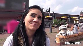 adorable czech teen seduced stripped fucked pov in shopping center